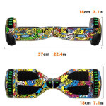 Patineta Hoverboard de 6.5" para Niños, Edades 6+, 3 Modos de Velocidad, 7.5 Mph y 7.5 Miles, con Rueda Autoequilibrante - Imagen 7